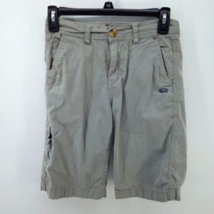 ⭐3/$30 Buffalo David Bitton Cargo Gray 100% Cotton Shorts 8